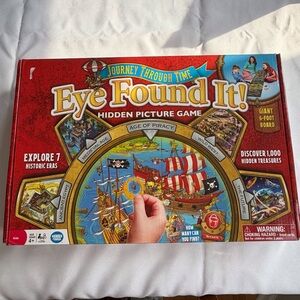 Journey Through Time Eye Found It! Hidden Picture Board Game complete set